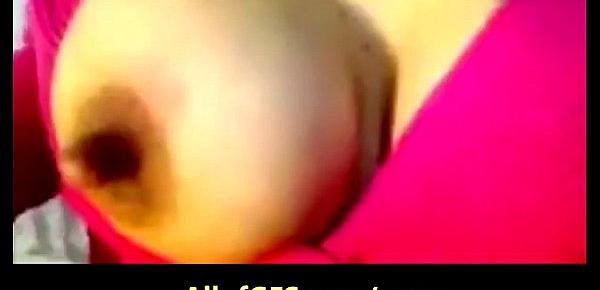  Sexy Latina Showing Her Huge Boob